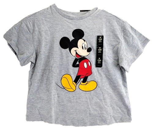 Mickey Mouse×Tropix Togs Tシャツ (6-8) VTG 70s USA Disney Tropix Togs Mickey Mouse Logo Ringer T