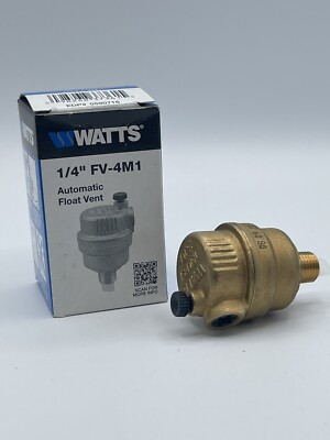 Lot of 8 NEW Watts 0590716 1/4'' FV-4M1 Automatic Float Vent (BN401)