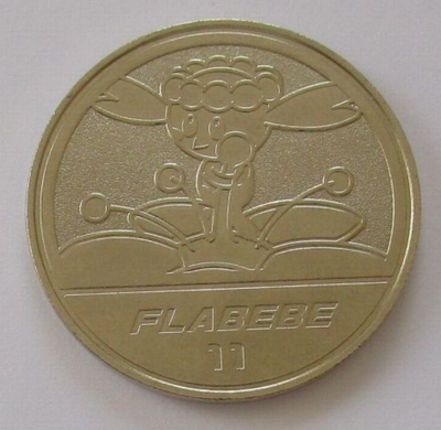 Pokemon Flabebe No.11 Medal collection XY 2013 Metal coin Bandai