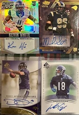 2000-2017 Football Autograph Cards -  You Pick Panini, Topps + Rookies YOU Pick