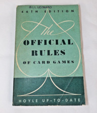 Hoyle The Official Rules of Card Games 46th Edition 1948
