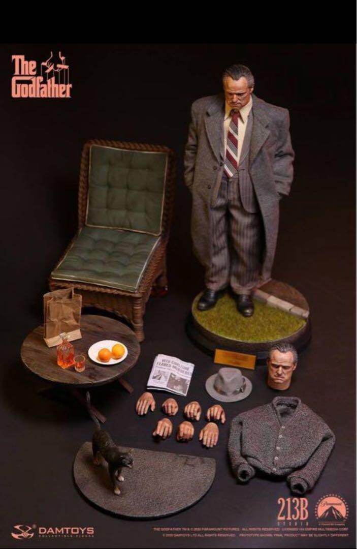 DAMTOYS　ゴッドファーザー　1/6　フィギュア　検　ホットトイズ DAMTOYS DMS033 1/6 The Godfather Vito Corleone Golden Years Ver