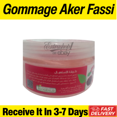 Lot De 3 Gommages Aker Fassi Purifiants Et Hydratants – Neufs Sous Emballage