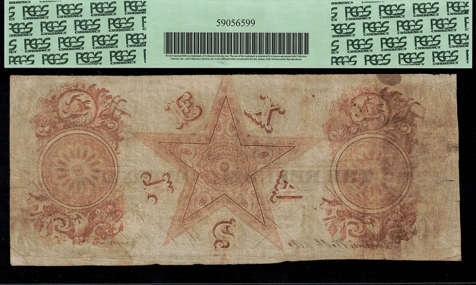 1839-41 $100 Obsolete - Austin, Texas - Republic of Texas - PCGS 25 apparent - Image 2 of 2