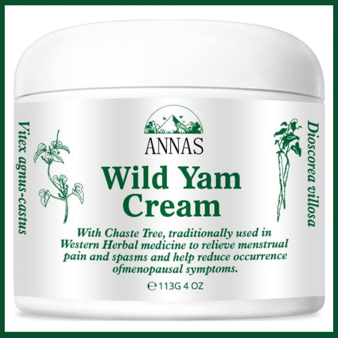Wild Yam Cream, ANNAS Wild Yam Cream Organic for Hormone Balance, ANNAS Women...