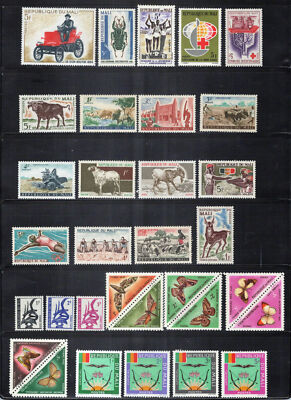 Mali Mint Collection MNH/MH Western French Africa ZAYIX 0224S0311