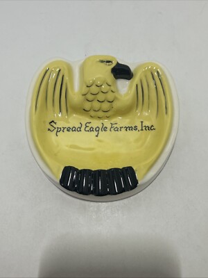 1950 s Spread Eagle Farm s Ashtray Klingerstown Pa. (Rare)