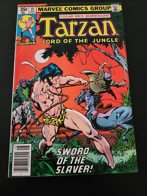 Tarzan #15; John Buscema Cover, Bob Hall, David Kraft (Marvel 1978)