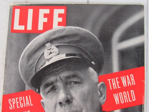 Life Magazine September 25, 1939 Britain's Ironside - Picture 2 of 8