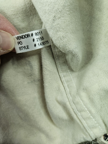 Vtg Pacific Crest Shirt Men L Beige Green Cotton Bird Hunting Dog Lab Retriever - Picture 9 of 13