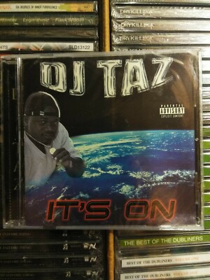 DJ TAZ / It's On CD 2001 NEW SEALED  Priority Records PA EXPLICIT  D.J.