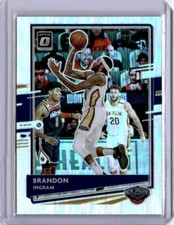 Brandon Ingram 2020-21 Panini Donruss Optic Silver Holo Prizm #58 Pelicans