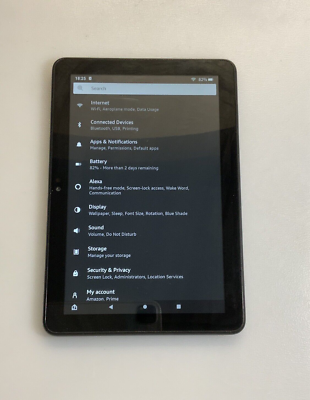 Amazon Fire HD 8 (10th Generation) 32GB (K72LL4) Black (9547/12