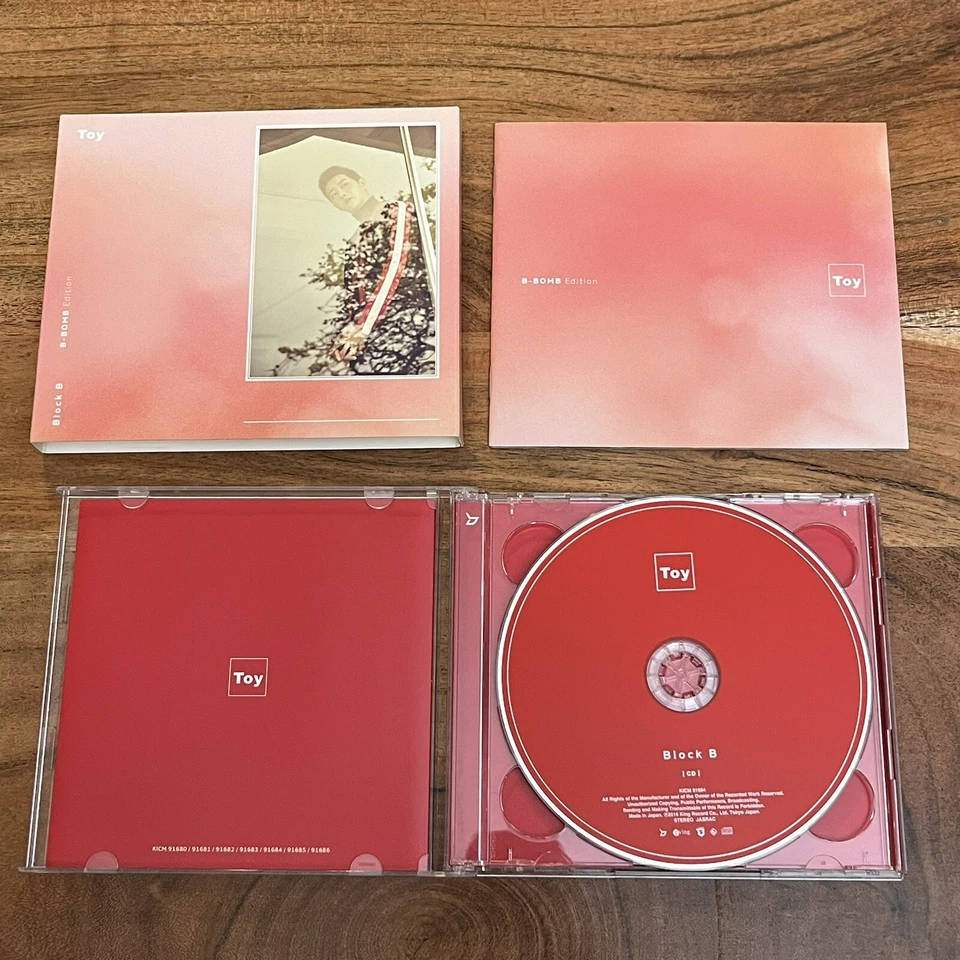 Block B Toy B-Bomb Edition CD Japanese Version Import King Record Co. K Pop - Image 3 of 4