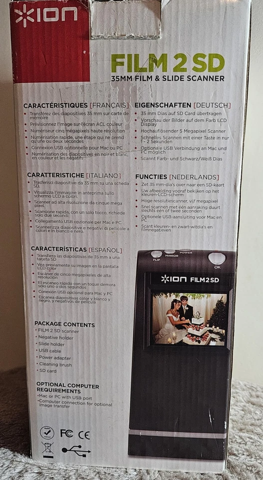 ION Pics 2 SD Photo, Slide & Film Scanner -  in box. - Image 4 of 4