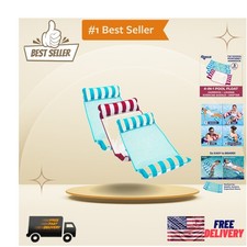Luxurious 4-in-1 Aqua Pool Hammock - Ideal for Relaxation Water Activities