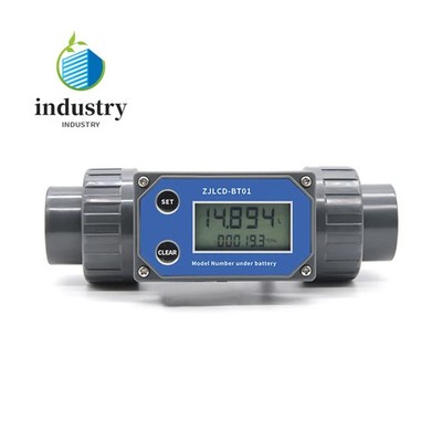 Digital Turbine Flow Meter DN25 Liquid Water Gauge for Farm/Garden Irrigation