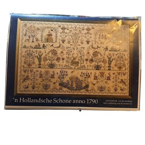 Permin of Copenhagen Dutch Beauty 1790 Cross Stitch Sampler Chart Book 15108 New