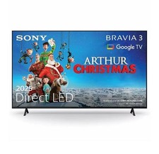 Image of SONY BRAVIA 3 50" LED 4K HDR AI Smart TV - K50S38BP - REFURB-A