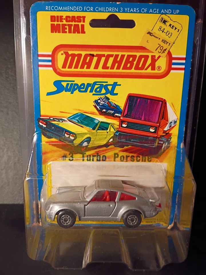 Matchbox Superfast #3 Turbo Porsche 1976 In Sealed Blister Pack - Image 2 of 4