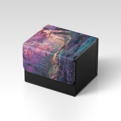 MTG Deckbox | Enchanted Spring Themed TCG Deckbox | Unofficial MTG Deckbox | Tra