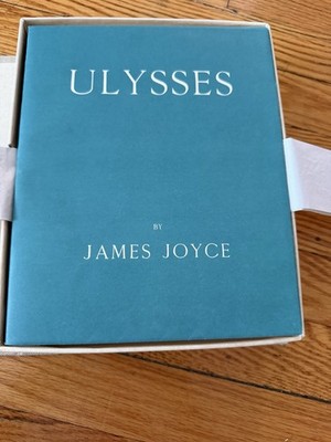 Ulysses/Joyce/FIRST EDITION LIBRARY/Facsimile of Original 1922 Edition/Very Good