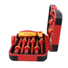 13-piece Set Of VDE Insulated Screwdriver Set High Voltage Resistant Electricia