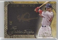 2017 Topps Five Star Golden Graphs Gold /10 Andrew Benintendi #GG-ABE Auto 0s23