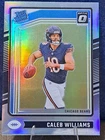2024 Optic Caleb Williams Silver Holo RC Rookie Football Card #201 Bears