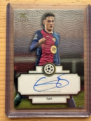 Gavi Topps Definitive Collection Auto /25