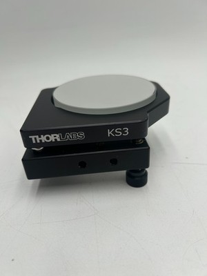 ThorLabs KS3 Mount Laser Optics with PF40-03-P01  Ø4'' Protected Silver Mirror