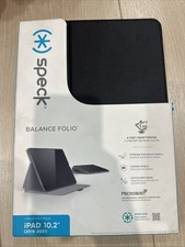 Speck Balance Folio Protective Case for Apple iPad 10.2" 2019-2021 - Black New