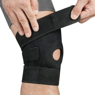 Knee Support Brace Athletic Knee Sleeve for Men Women with Patella Gel Pad