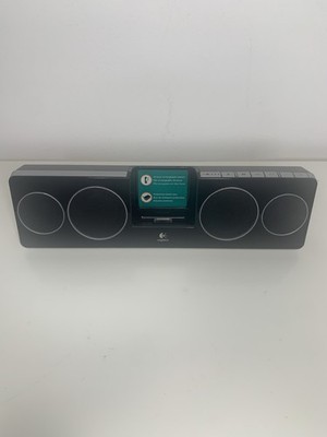 Logitech Pure-Fi Anywhere 2 Speaker Dock Black No Power Cord For Older Apple