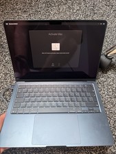 Apple MacBook Air 2025 100% Battery M4 13.6" 16GB RAM 256GB SSD Blue Laptop #161