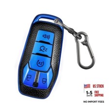 Key Fob Cover for Ford 2013-2018 Explorer F150 Lincoln MKC Series 1 A:blue