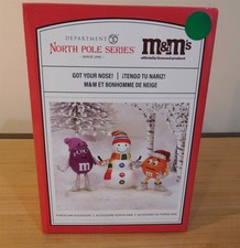 Dept 56 North Pole Accessory - M & M's Got Your Nose! - #6014751 NIB Free Ship