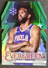 JOEL EMBIID 2025-26 Topps Holiday Evergreen #EV-JE NBA Philadelphia 76ers