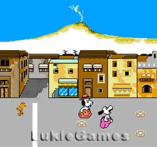 Snoopy's Silly Sports Spectacular - NES Nintendo Game