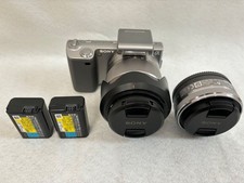 Sony NEX-5 Digital Camera with SEL1855 SEL16F28 Lenses and Accessories
