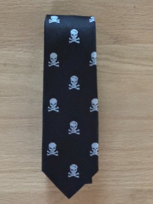 Skull and Crossbones Necktie from The Tie Bar
