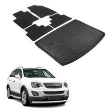 Kofferraumwanne Fußmatten Set Für Opel Antara 2006-2010