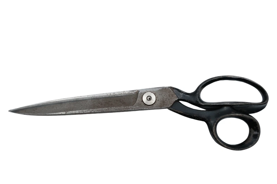 Vintage Wiss 22 Tailor Shears Inlaid USA Heavy Duty Fabric Scissors 12” Steel - Image 2 of 4