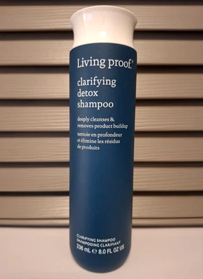 ~ NEW ~ LIVING PROOF CLARIFYING DETOX SHAMPOO 236ml FULL SIZE