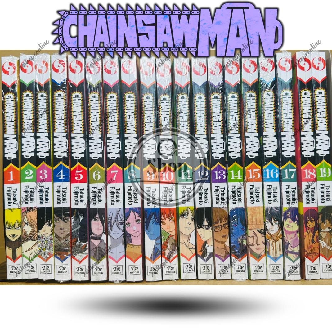 Chainsaw Man Manga Vol 1-19 Full Set NEW Comic English by Tatsuki