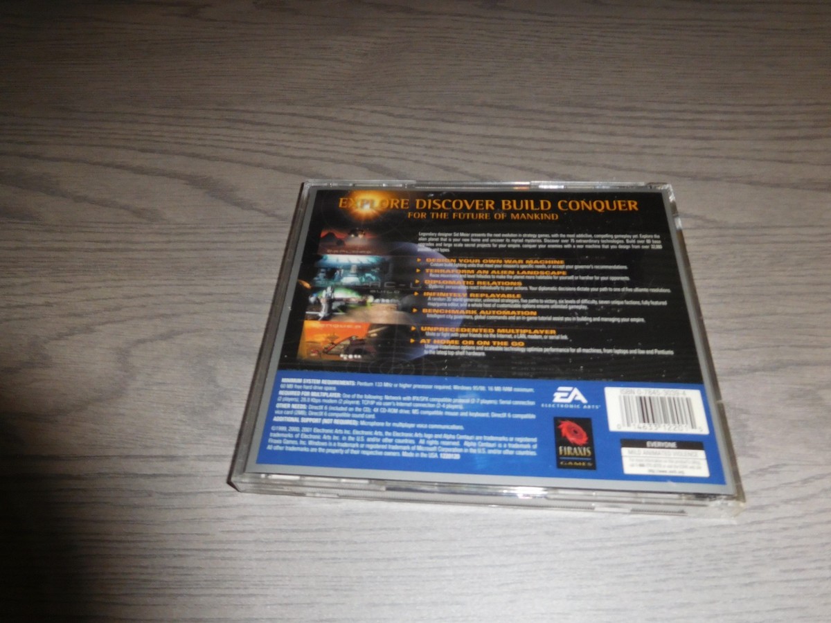 Sid Meier's Alpha Centauri PC Game | eBay