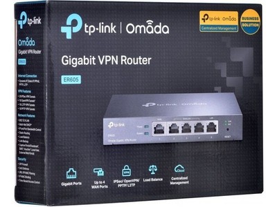 TP-Link ER605 Omada Gigabit Multi WAN VPN Router NEW SEALED Free Shipping