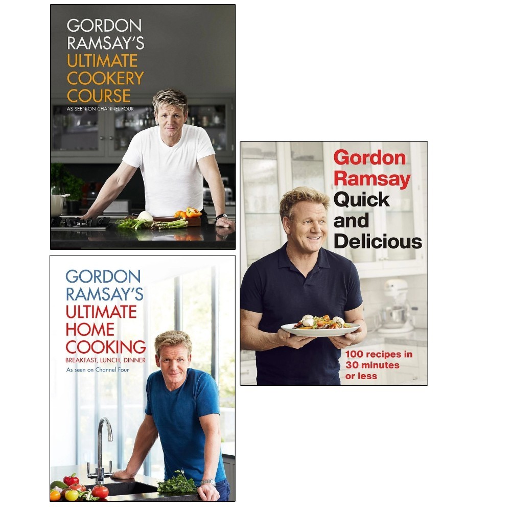 Gordon Ramsay Collection 3 Books  Set Quick & Delicious, Ultimate Home Cooking - Image 5