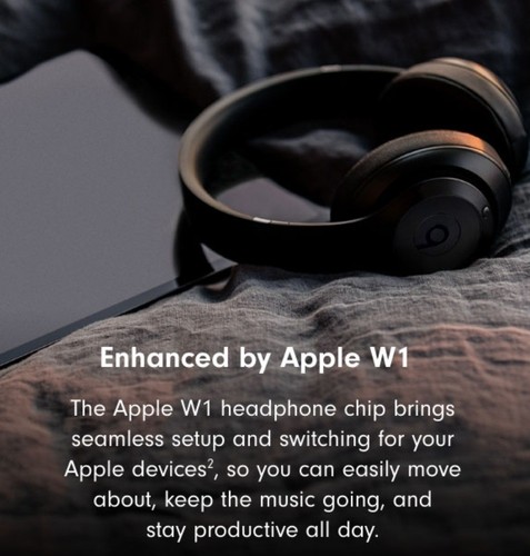 Beats by Dr. Dre Studio3 Over the Ear Wireless Headphones - Black - Picture 5 of 10