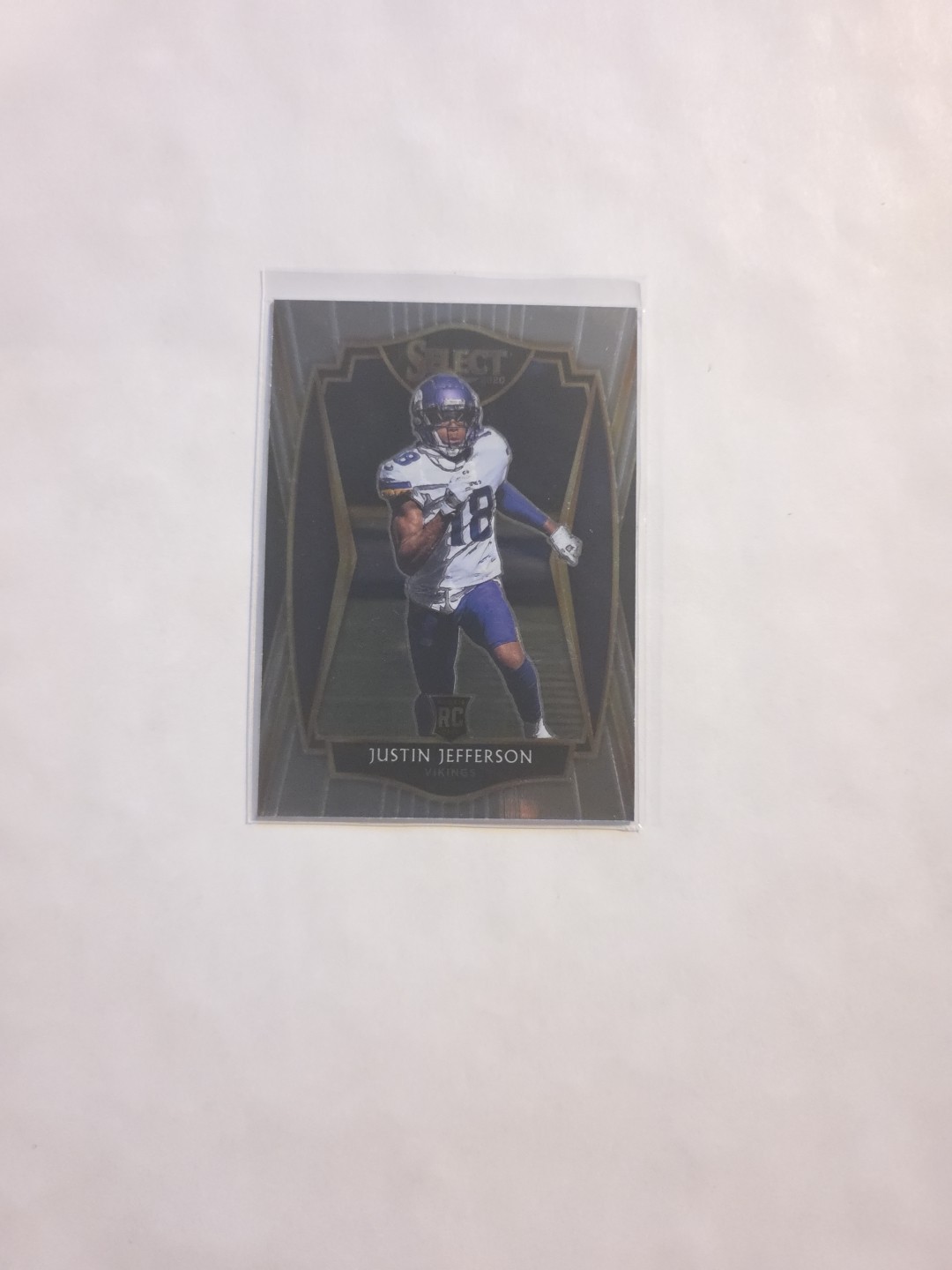 2020 Panini Select - Premier Level Justin Jefferson #161 (RC)